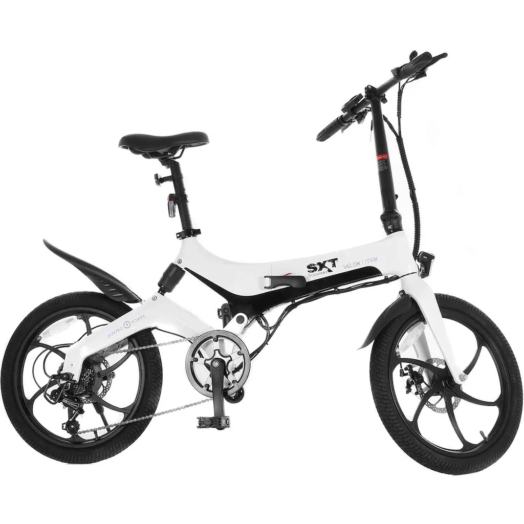 SXT Scooters E-Bike »Velox MAX« 6 Gang Heckmotor 250 W Pedelec Elektrofahrrad für Damen u. Herren Fabrik Onlineshop