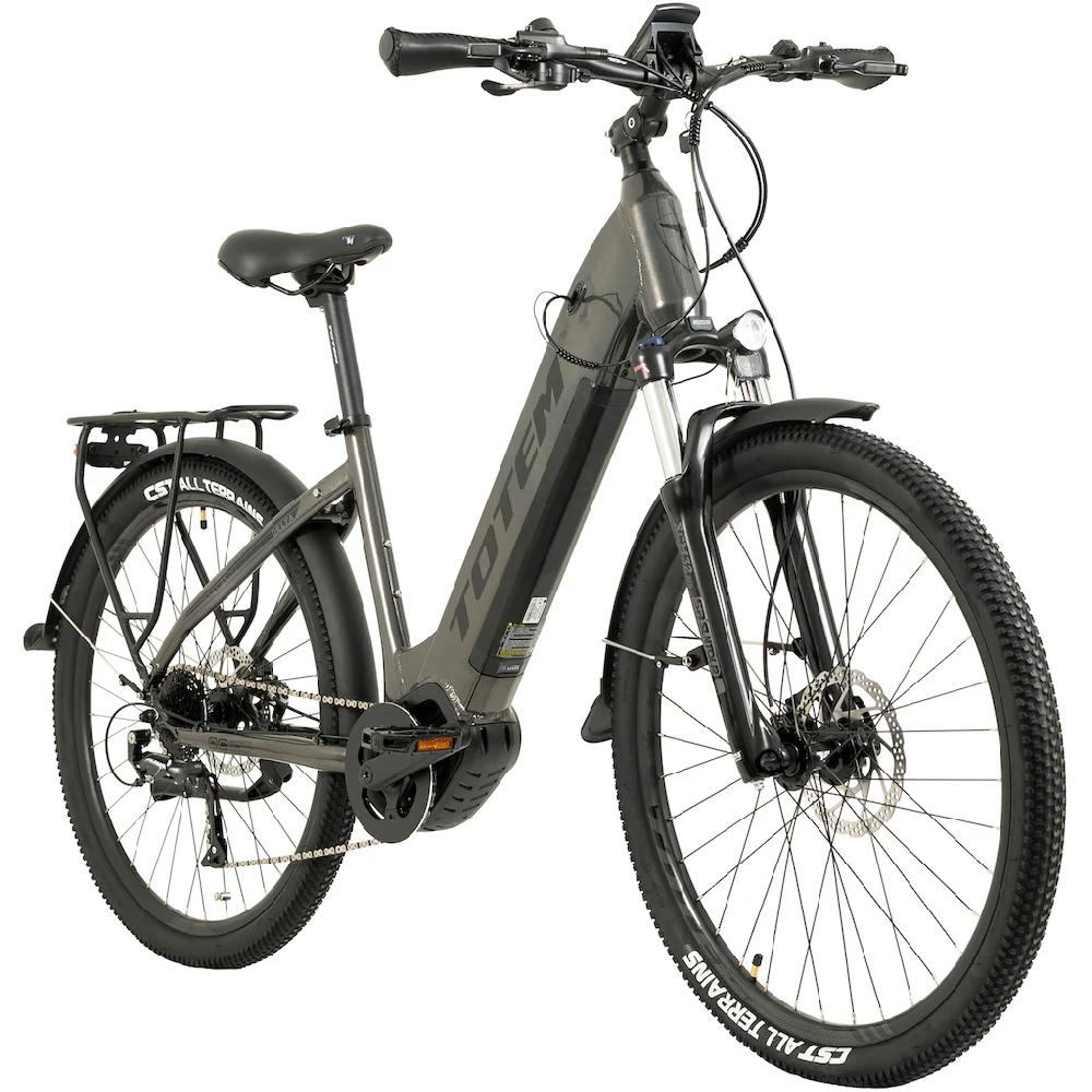 TOTEM E-Bike »DLT-40« 9 Gang Shimano Altus Mittelmotor 250 W Pedelec Elektrofahrrad für Herren auf Rechnung online kaufen Fabrikpreis