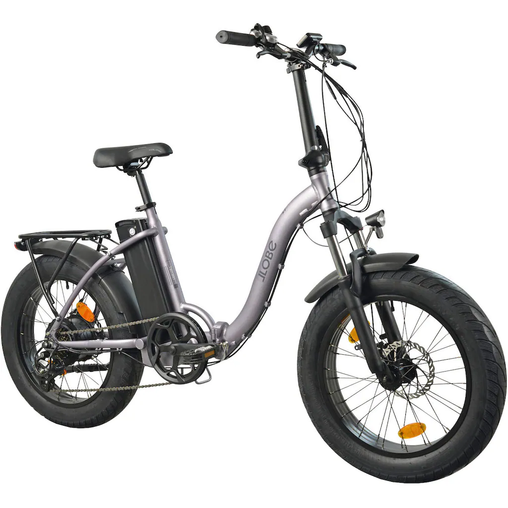 LLobe E-Bike »Elektro Faltrad 20" Terrain grau« Shimano Tourney Heckmotor 250 W Günstig kaufen