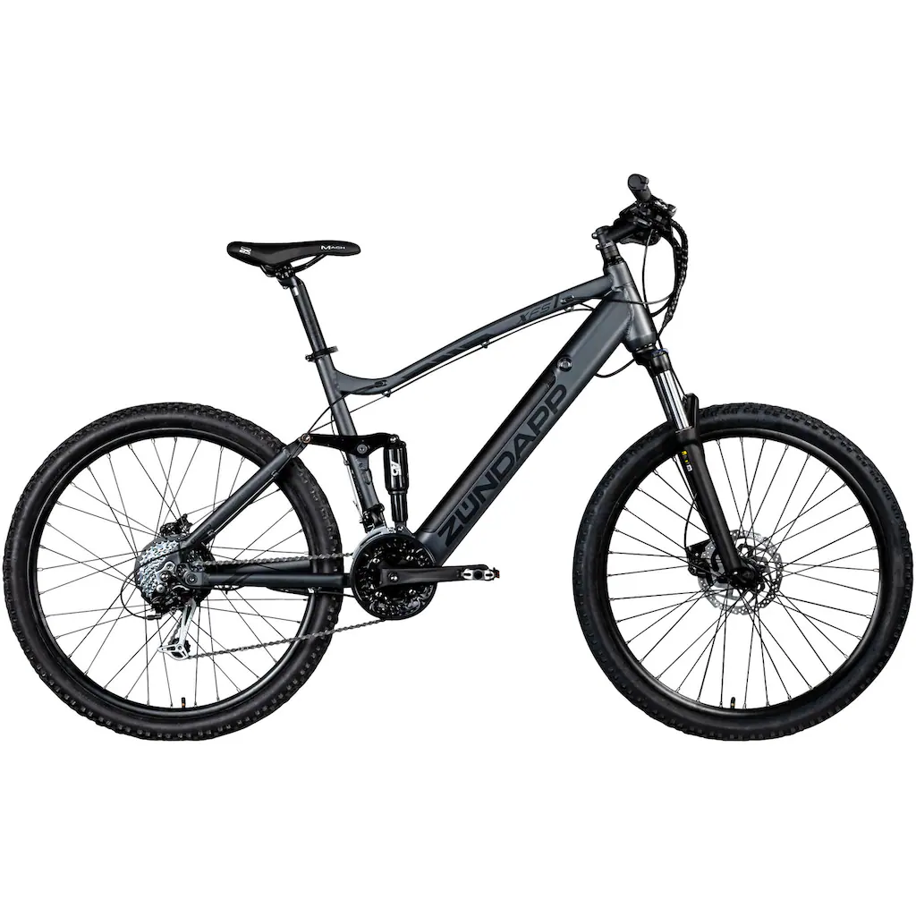 Zündapp E-Bike »XFS« 27 Gang Shimano Tourney TX Heckmotor 250 W Pedelec Elektrofahrrad für Damen u. Herren MTB Mountainbike auf Rechnung online bestellen