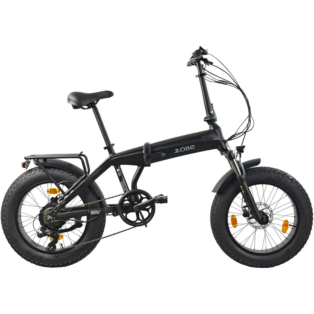 LLobe E-Bike »E-Falt-Fatbike 20" Robust Pro« Shimano Tourney Heckmotor 250 W