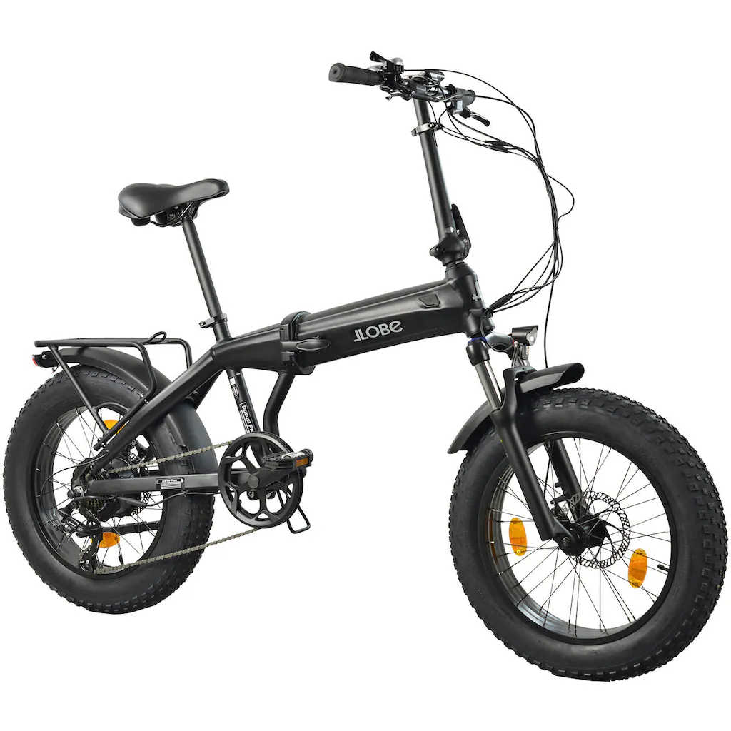 LLobe E-Bike »E-Falt-Fatbike 20" Robust Pro« Shimano Tourney Heckmotor 250 W Preisnachlass