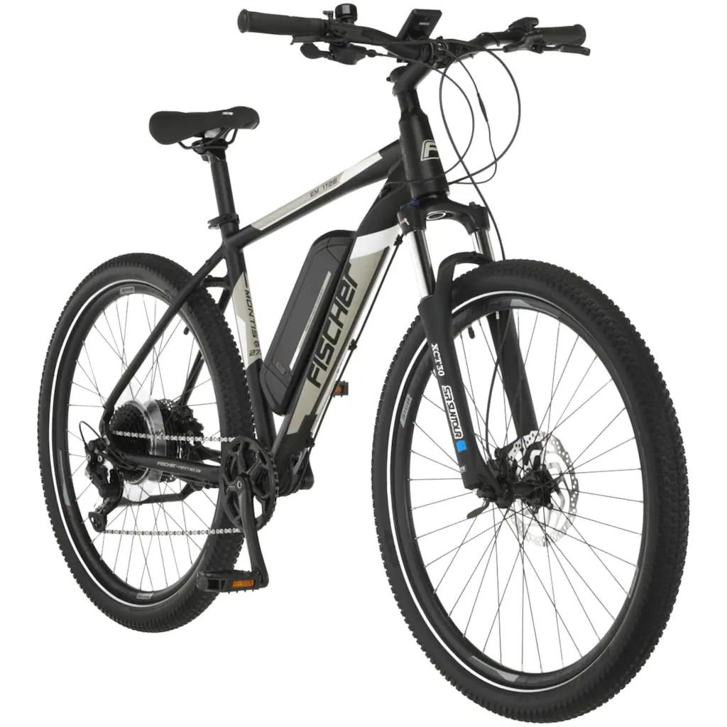 FISCHER Fahrrad E-Bike »MONTIS EM 1726 422« 10 Gang Pedelec Elektrofahrrad für Damen u. Herren MTB Mountainbike auf Rechnung online kaufen Weihnachtsangebot