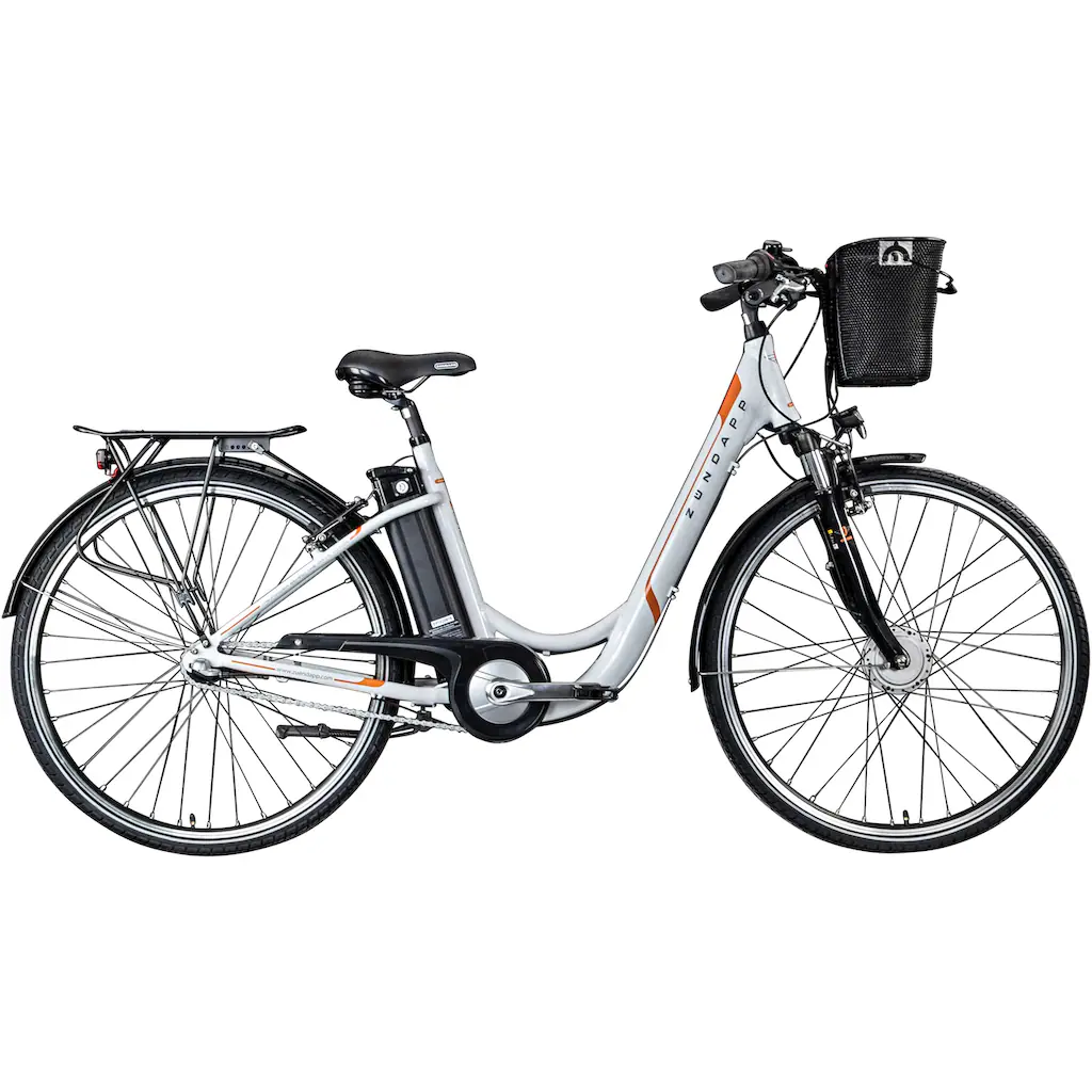 Zündapp E-Bike »Z510« 3 Gang Shimano Nexus SC-3C41 Frontmotor 250 W Pedelec Elektrofahrrad für Damen u. Herren Cityrad auf Rechnung online kaufen