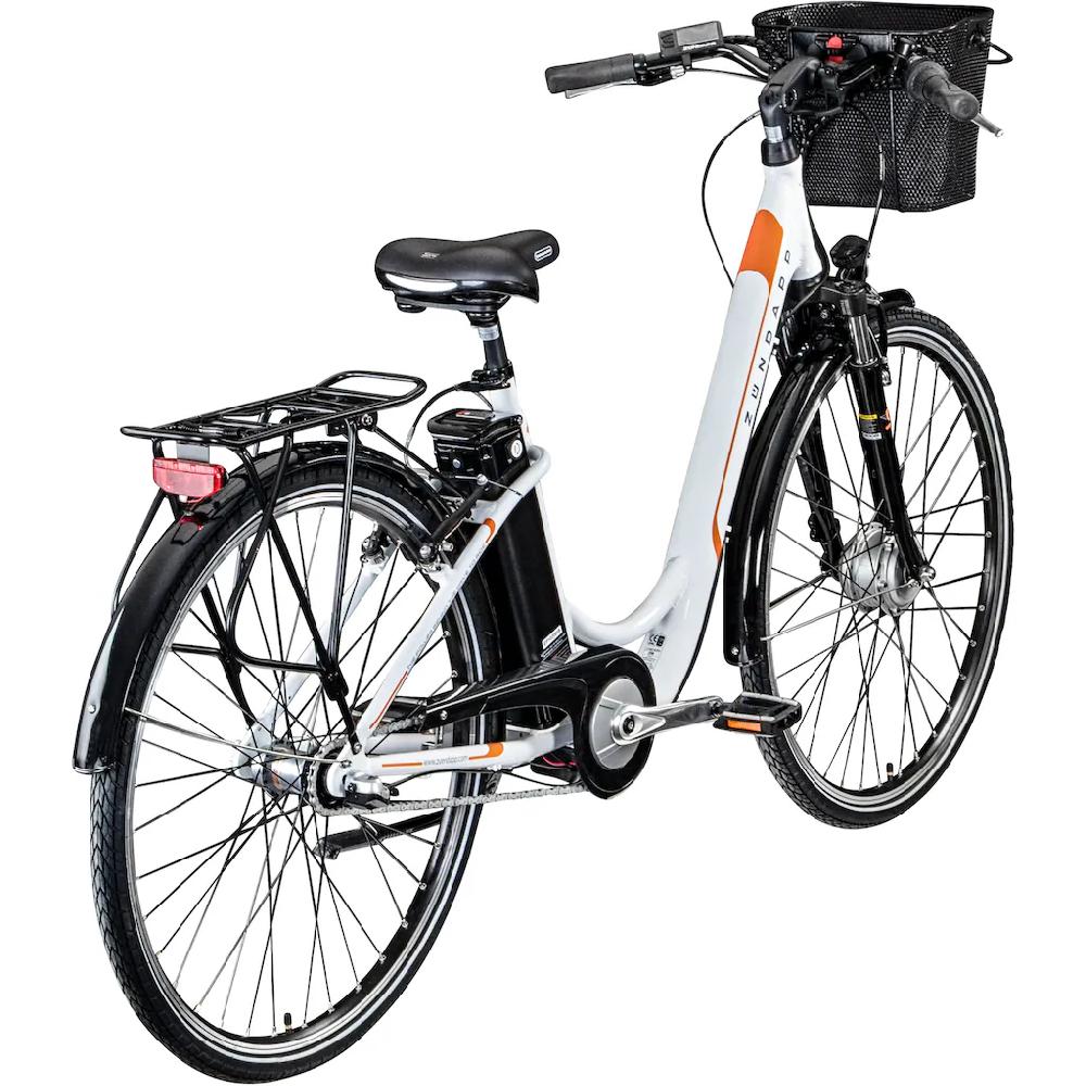 Zündapp E-Bike »Z510« 3 Gang Shimano Nexus SC-3C41 Frontmotor 250 W Pedelec Elektrofahrrad für Damen u. Herren Cityrad auf Rechnung online kaufen Valentinstagsangebot