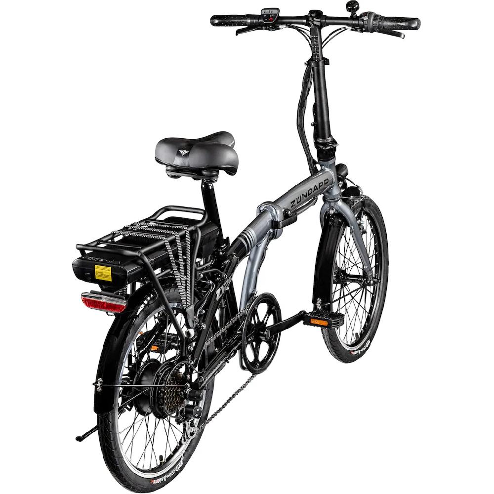 Zündapp E-Bike »Z120« 7 Gang Shimano Tourney Heckmotor 250 W Pedelec Elektrofahrrad für Damen u. Herren Klapprad Blitzangebot
