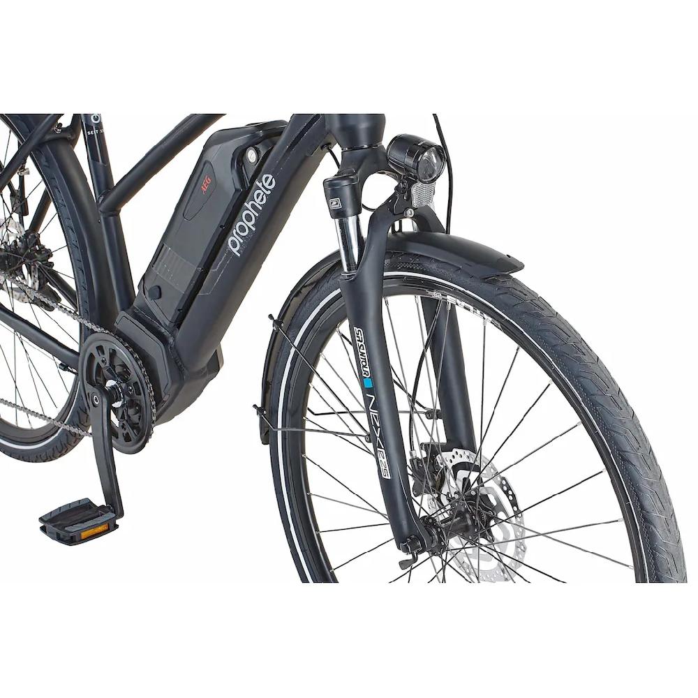 Prophete E-Bike »Entdecker PowerEdition« 10 Gang Shimano Deore Mittelmotor 250 W (mit Seitentasche) Pedelec Elektrofahrrad für Damen u. Herren Trekkingrad Neuheiten