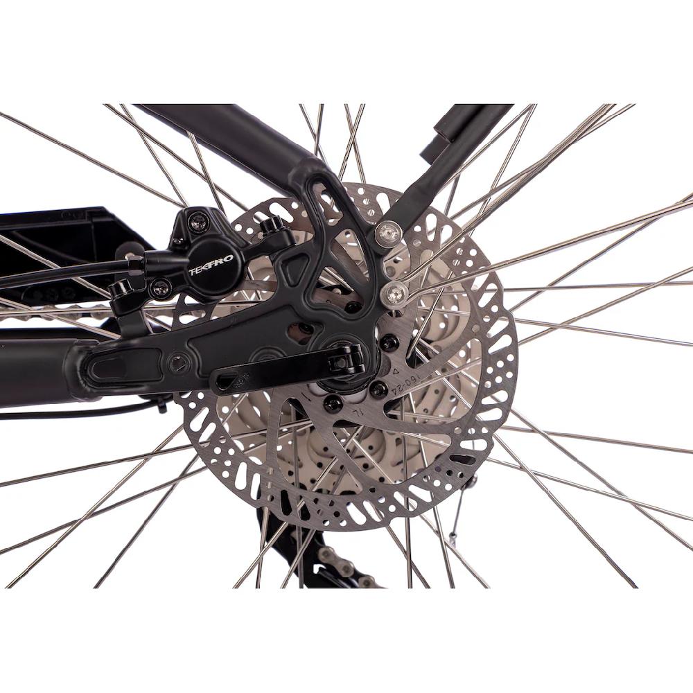 SAXONETTE E-Bike »Quantum Sport Wave« 10 Gang Shimano Mittelmotor 250 W Pedelec Elektrofahrrad für Damen u. Herren Trekkingrad Sonderangebote
