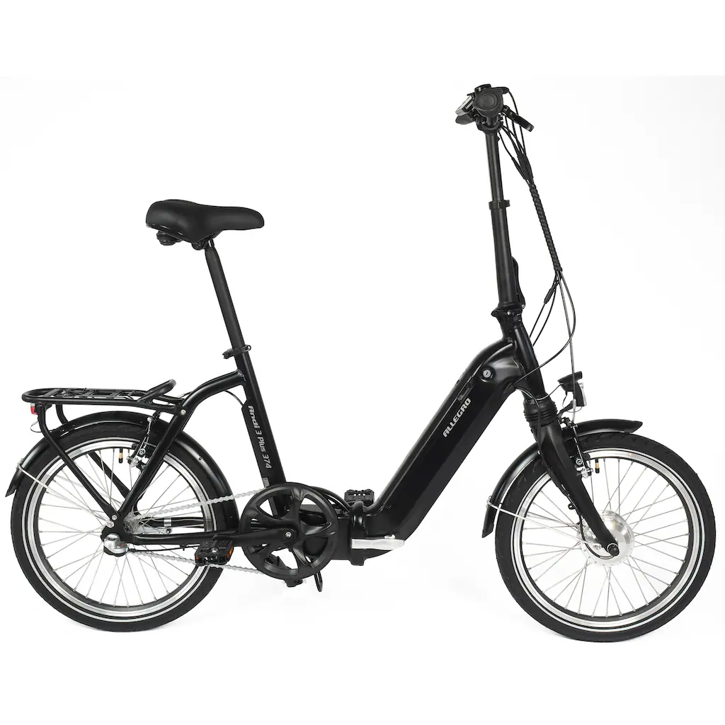 ALLEGRO E-Bike »Andi 3 Plus 374« 3 Gang Shimano Nexus Frontmotor 250 W Pedelec Elektrofahrrad für Damen u. Herren Faltrad