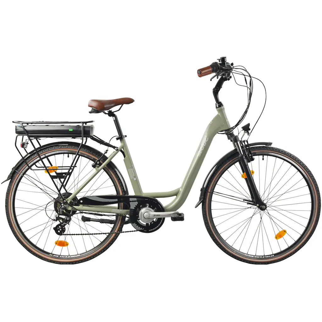 LLobe E-Bike »City E-Bike 28" County grün« Shimano Altus Heckmotor 250 W auf Rechnung