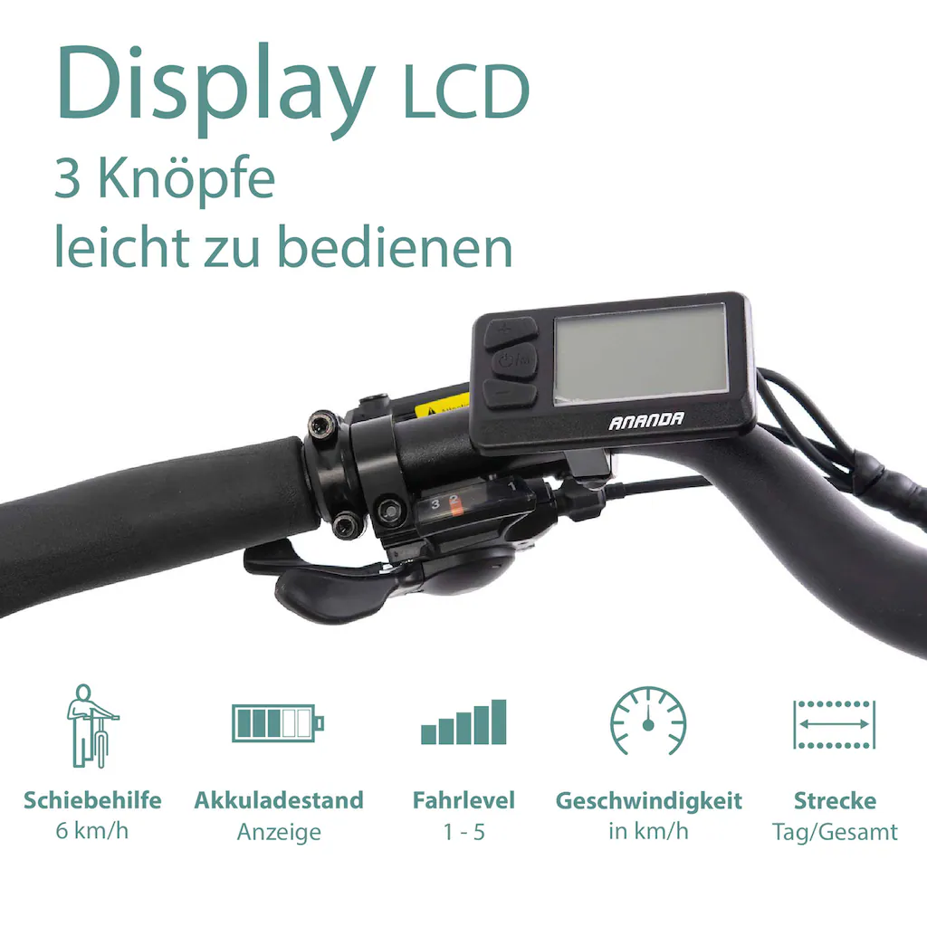 Tretwerk E-Bike »Bronx 5.0« 24 Gang Shimano Altus M310 Heckmotor 250 W Pedelec Elektrofahrrad für Damen u. Herren Trekkingrad auf Rechnung online kaufen Letzte 2 Tage