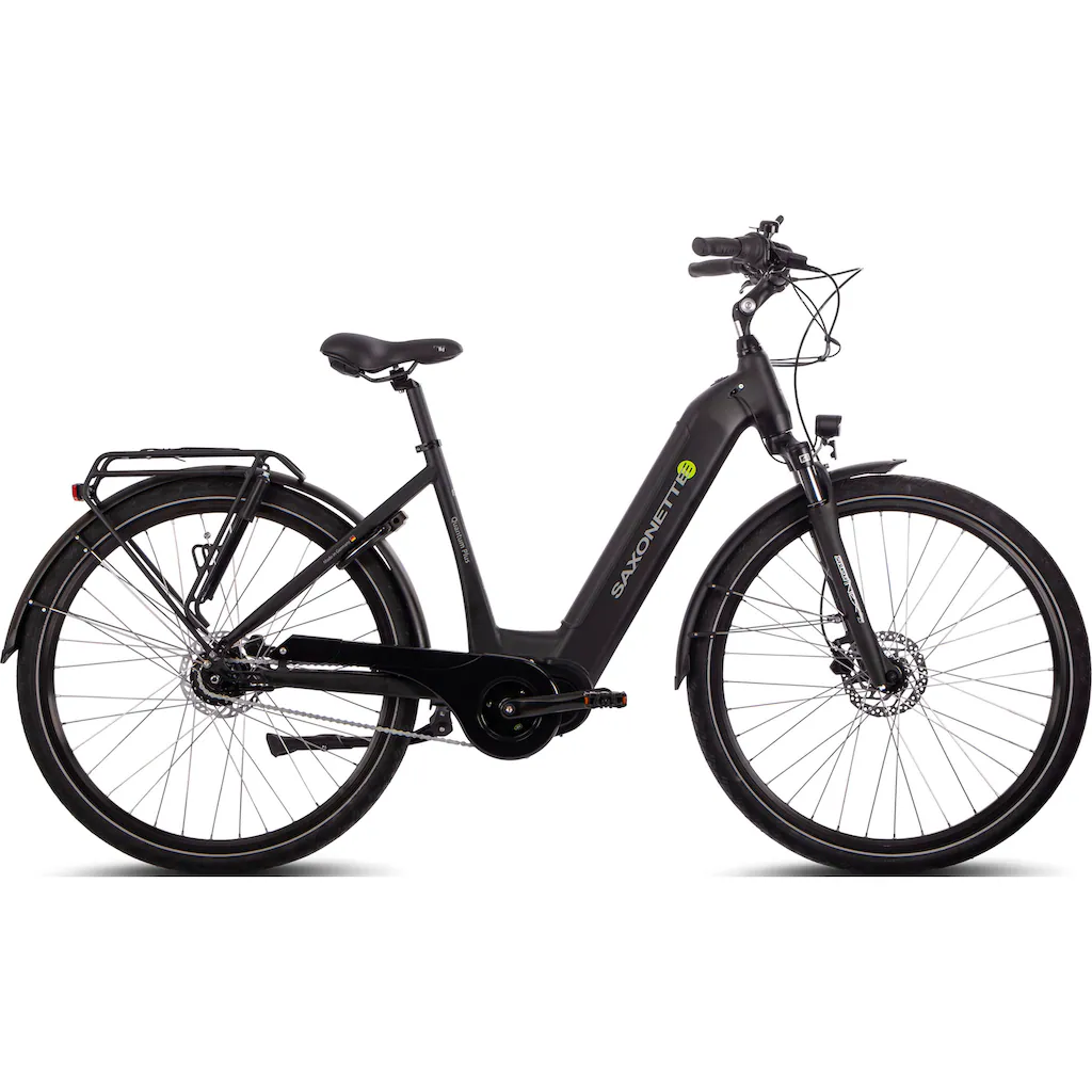 SAXONETTE E-Bike »Quantum Plus« 8 Gang Shimano Nexus Mittelmotor 250 W Pedelec Elektrofahrrad für Damen u. Herren Cityrad auf Rechnung bestellen