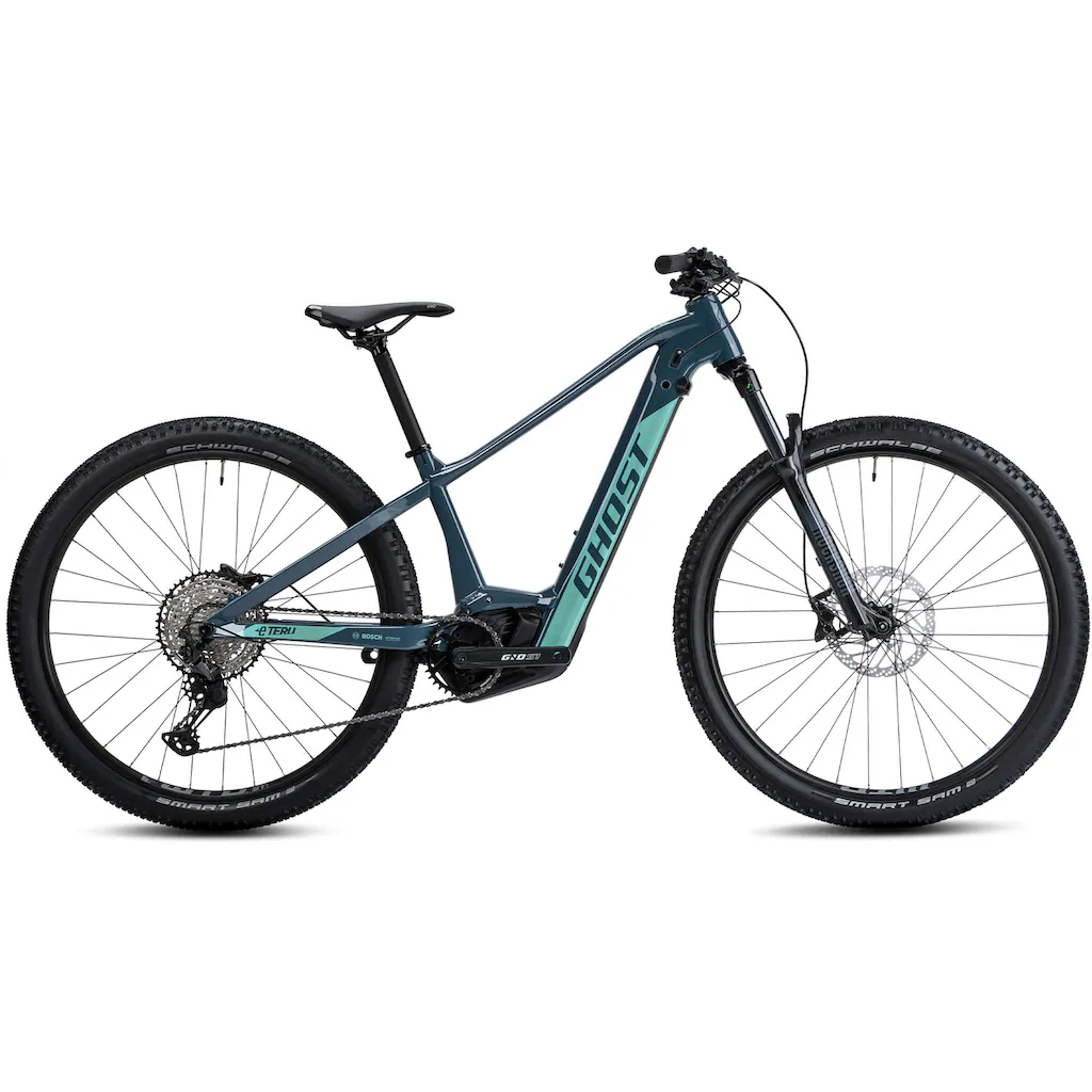 Ghost E-Bike »E-Teru B Pro« 12 Gang Shimano XT RD-M8100 Mittelmotor 250 W Pedelec Elektrofahrrad für Damen u. Herren MTB Mountainbike auf Rechnung online bestellen