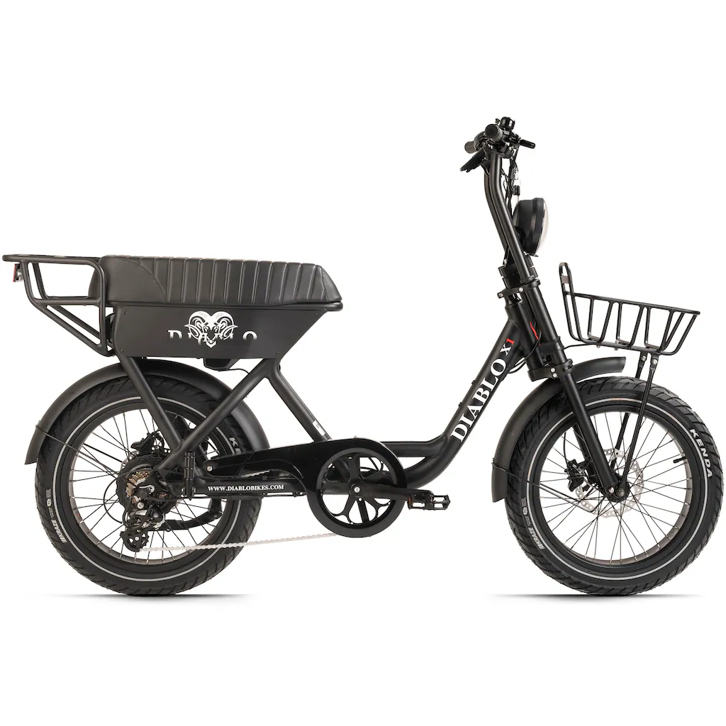 DIABLO BIKES E-Bike »X1« 7 Gang Shimano Tourney Heckmotor 250 W Pedelec Elektrofahrrad für Damen u. Herren Cityrad auf Rechnung