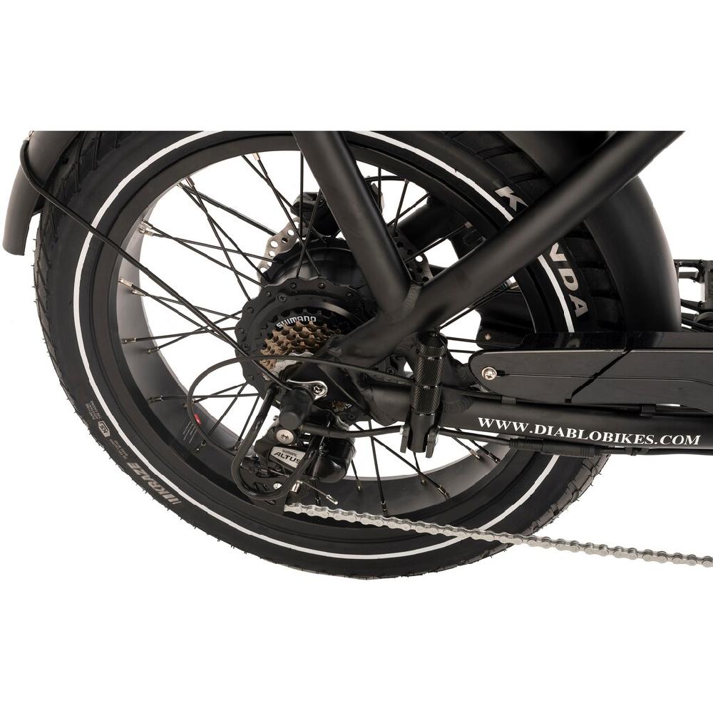 DIABLO BIKES E-Bike »X1« 7 Gang Shimano Tourney Heckmotor 250 W Pedelec Elektrofahrrad für Damen u. Herren Cityrad auf Rechnung Vierteljährliche Förderung