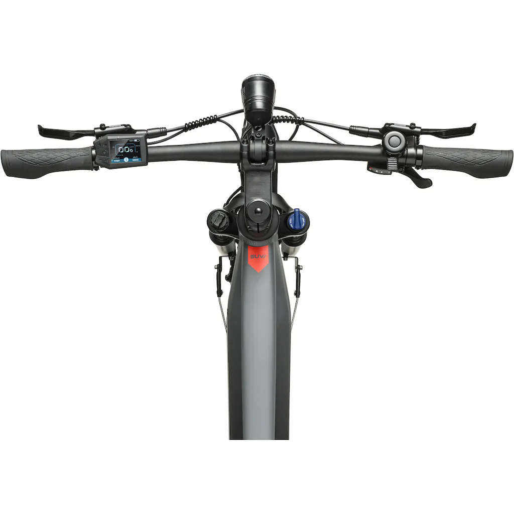Telefunken E-Bike »SUV710« 9 Gang Shimano Mittelmotor 250 W (27 5 Zoll Straßenzulassung Scheibenbremsen) Pedelec Elektrofahrrad für Herren u. Damen Trekkingrad Cityrad auf Raten Bis zu 55% Rabatt