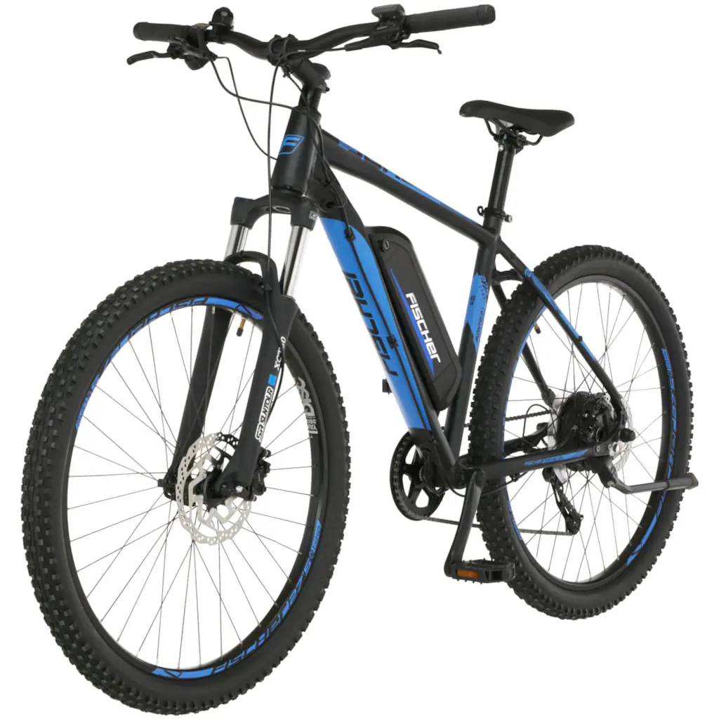 FISCHER Fahrrad E-Bike »MONTIS 2.1 557« 9 Gang Shimano Altus Heckmotor 250 W (Schloss) Pedelec Elektrofahrrad für Damen u. Herren MTB Mountainbike auf Rechnung online kaufen Discount Store für neue Produkte