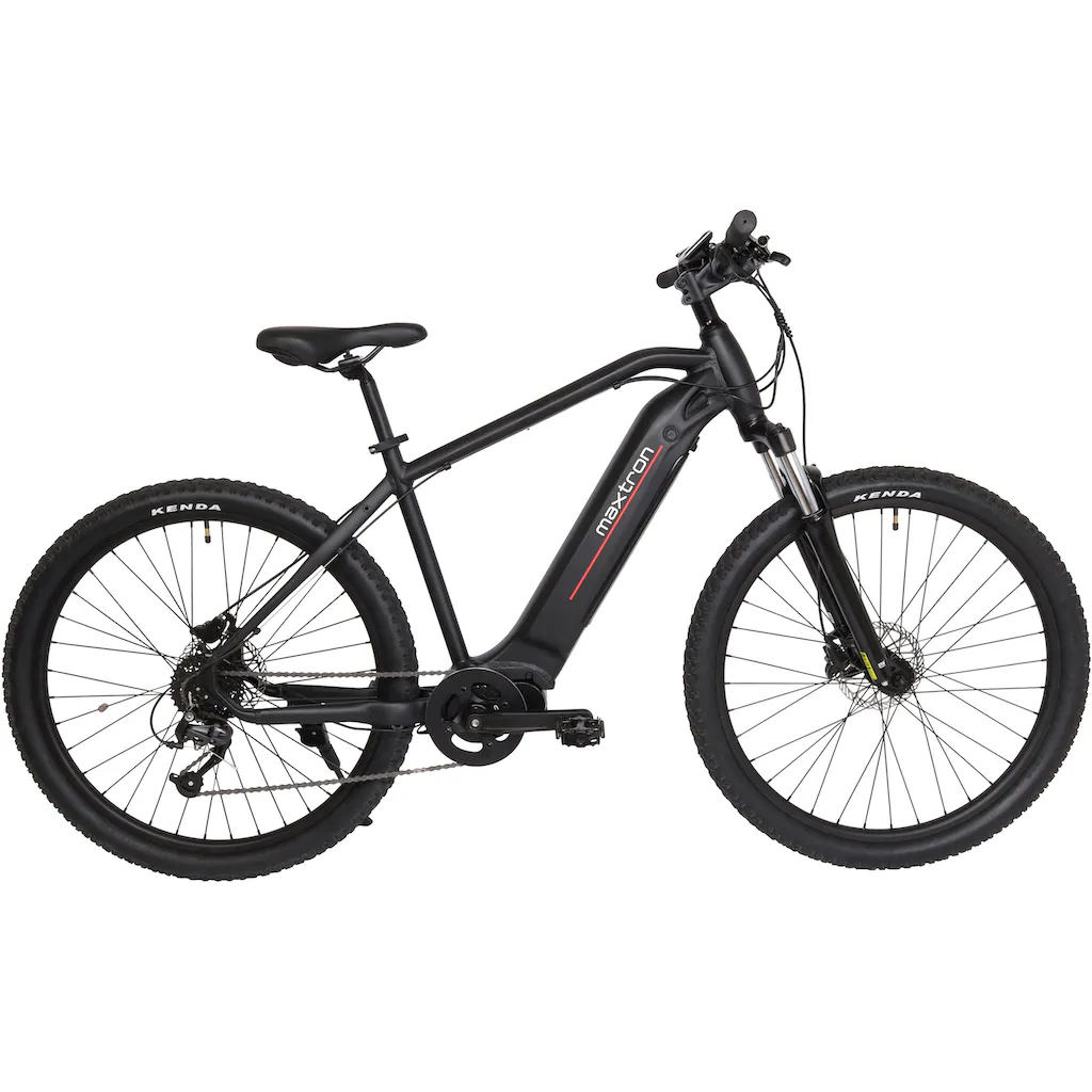 Maxtron E-Bike »MT 15X« 9 Gang Shimano Alivio Mittelmotor 250 W Pedelec Elektrofahrrad für Damen u. Herren MTB Mountainbike