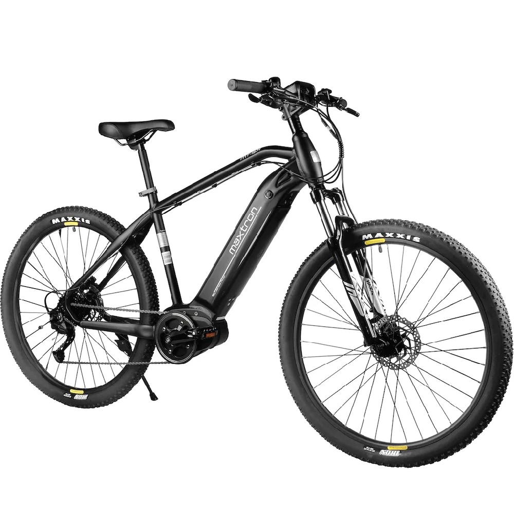 Maxtron E-Bike »MT 15X« 9 Gang Shimano Alivio Mittelmotor 250 W Pedelec Elektrofahrrad für Damen u. Herren MTB Mountainbike Super Rabatt