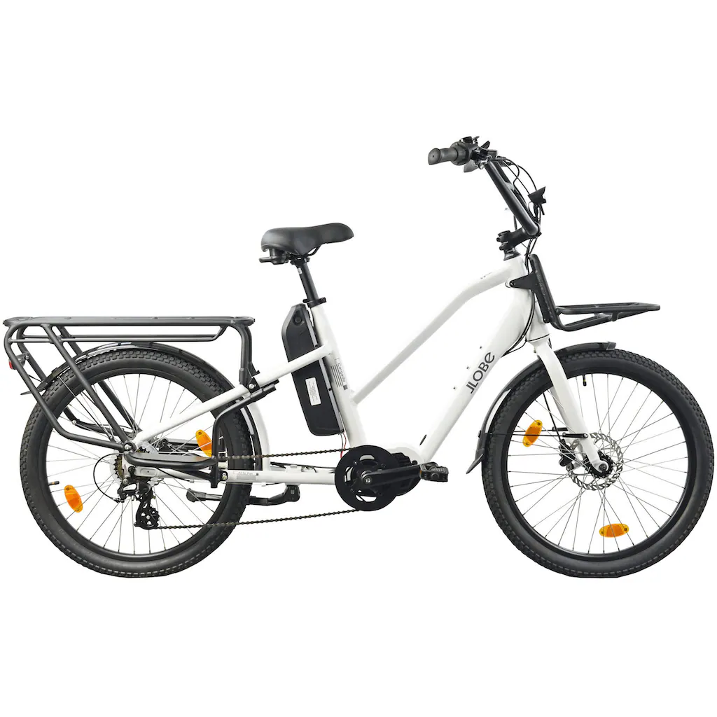 LLobe E-Bike »Cargo City E-Bike Cargado« Shimano Tourney Mittelmotor 250 W auf Rechnung