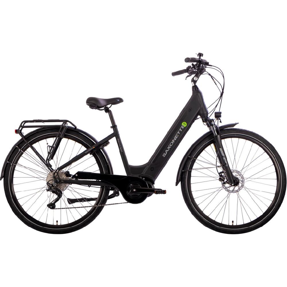 SAXONETTE E-Bike »Premium Sport (Wave)« 10 Gang Mittelmotor 250 W Pedelec Elektrofahrrad für Damen u. Herren Trekkingrad auf Rechnung online kaufen