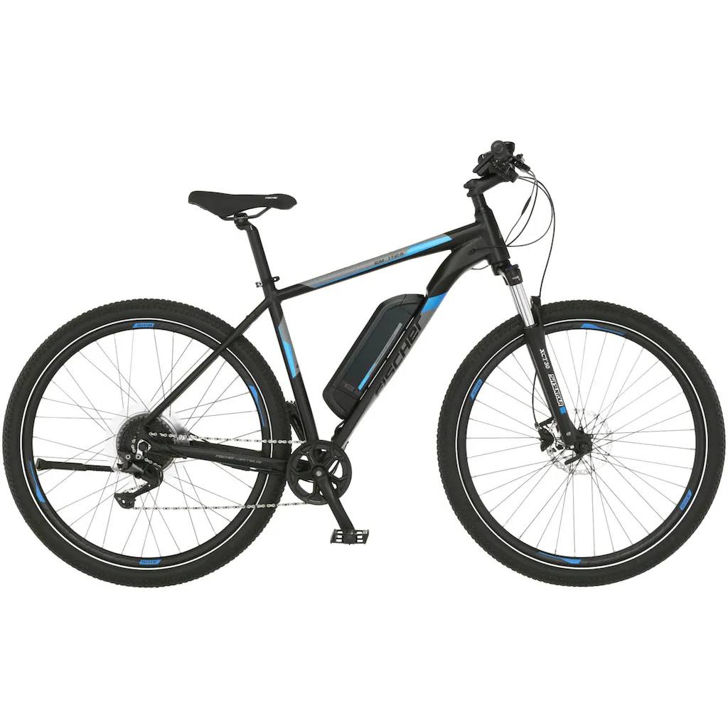 FISCHER Fahrrad E-Bike »MONTIS EM 1724 422« 10 Gang Pedelec Elektrofahrrad für Damen u. Herren MTB Mountainbike auf Raten