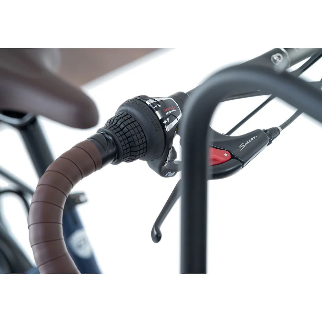 Adore E-Bike »Lastenrad Urban Deluxe« 7 Gang Shimano Acera Heckmotor 250 W Pedelec Elektrofahrrad für Damen u. Herren Lastenrad auf Raten 50% Rabatt für begrenzte Zeit