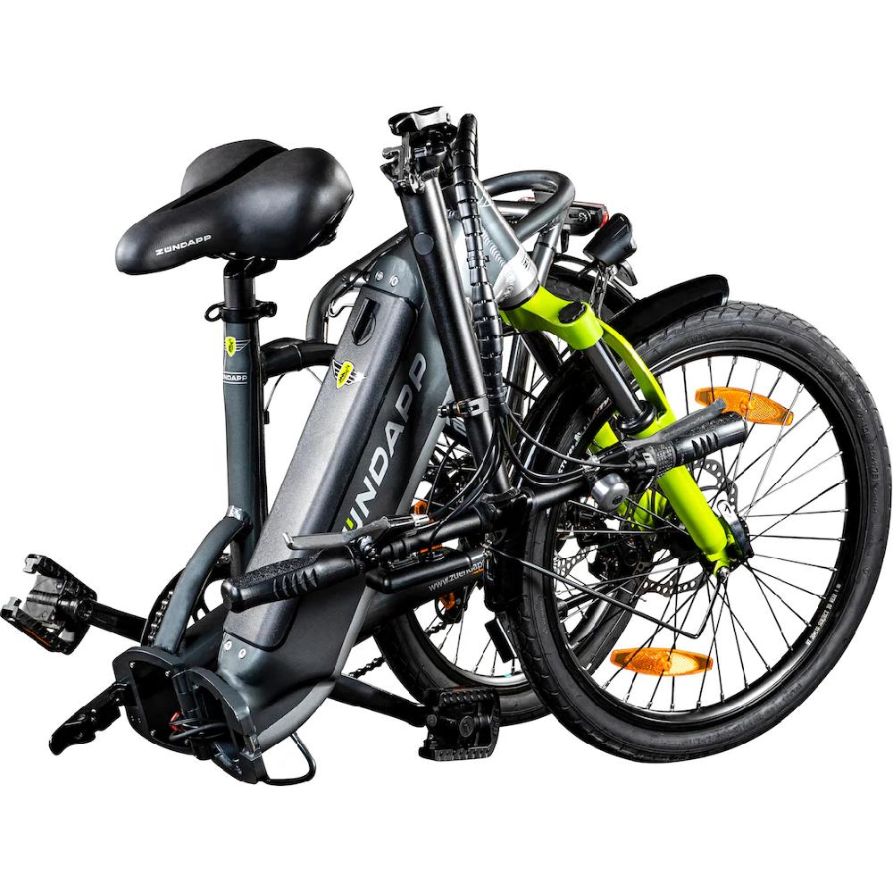 Zündapp E-Bike »ZT20R« 6 Gang Heckmotor 486 W Pedelec Elektrofahrrad für Damen u. Herren Faltrad auf Rechnung Verkauf