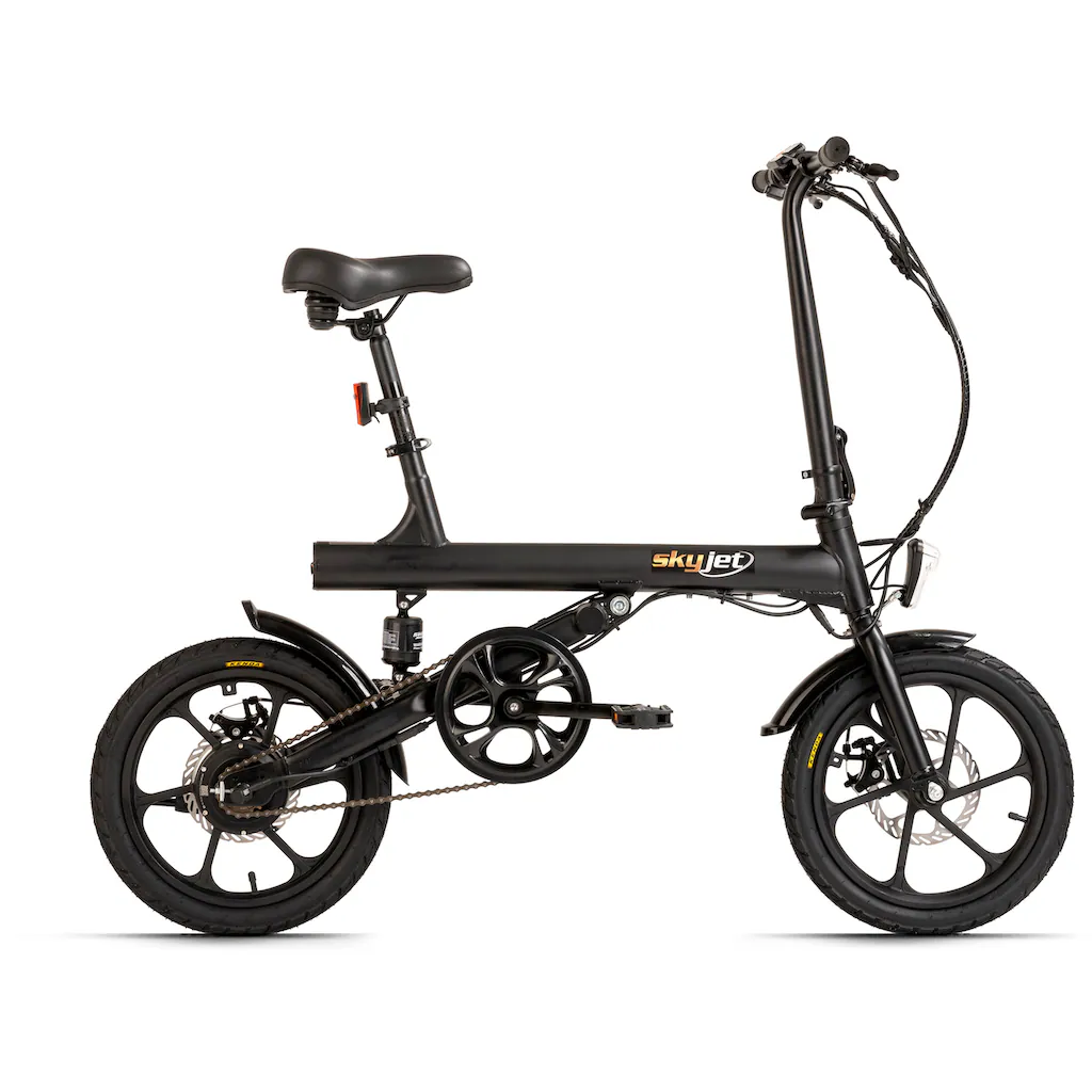 skyjet E-Bike »1S« 1 Gang Heckmotor 250 W Pedelec Elektrofahrrad für Damen u. Herren Klapprad auf Rechnung bestellen