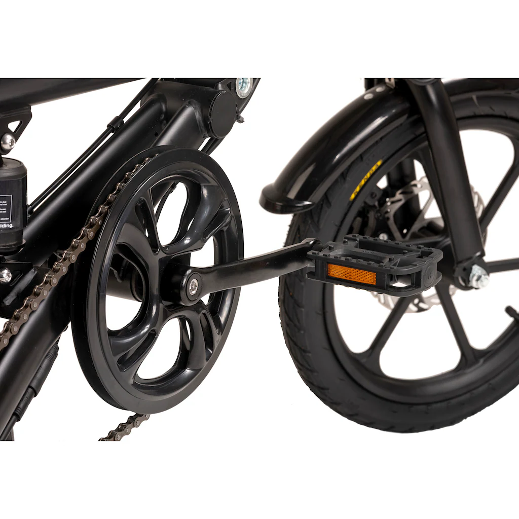 skyjet E-Bike »1S« 1 Gang Heckmotor 250 W Pedelec Elektrofahrrad für Damen u. Herren Klapprad auf Rechnung bestellen Meist gekauft