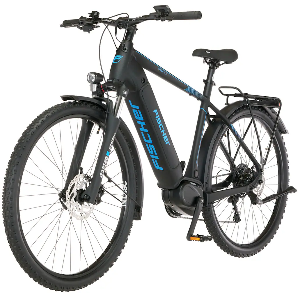FISCHER Fahrrad E-Bike »TERRA 4.5i 522« 10 Gang Shimano Deore Mittelmotor 250 W (mit Schloss) Pedelec Elektrofahrrad für Damen u. Herren ATP Sonderangebot