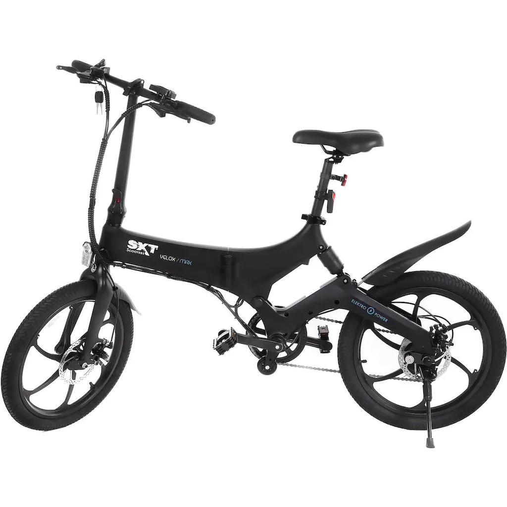 SXT Scooters E-Bike »Velox MAX« 6 Gang Heckmotor 250 W Pedelec Elektrofahrrad für Damen u. Herren auf Rechnung