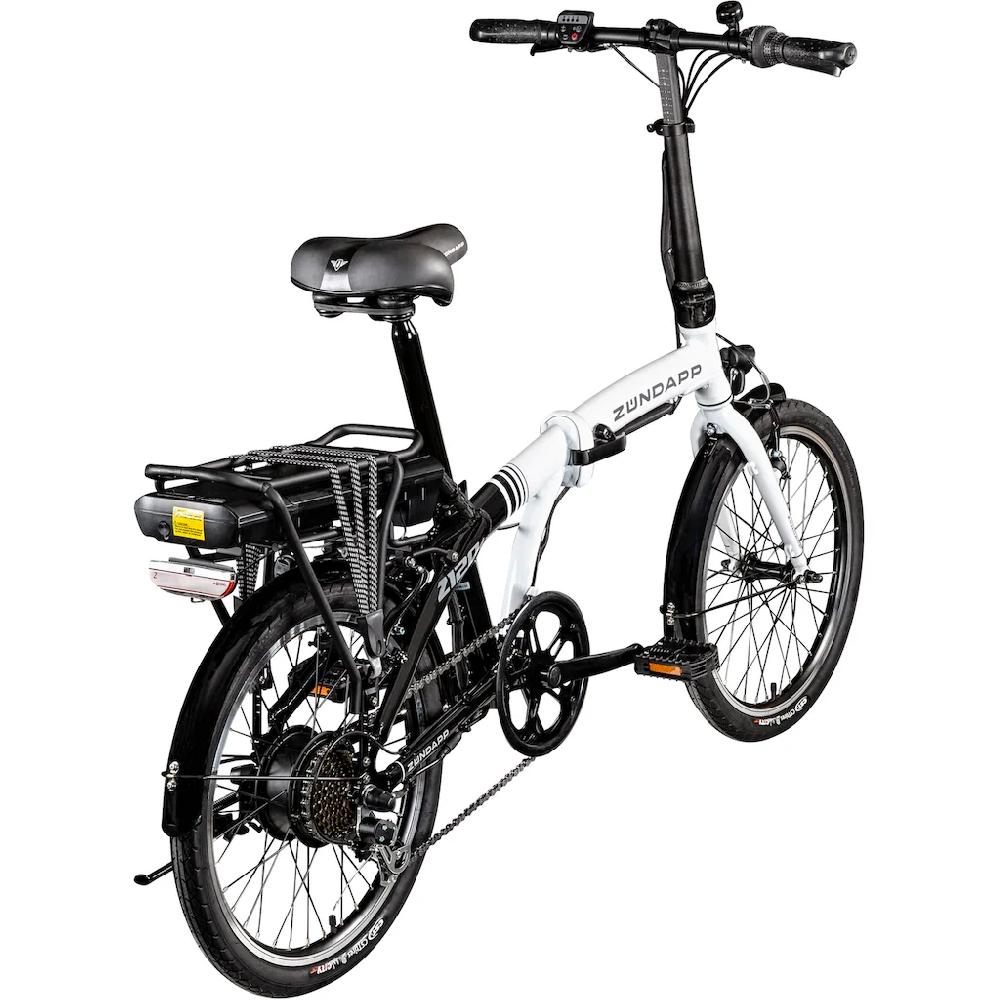 Zündapp E-Bike »Z120« 7 Gang Shimano Tourney Heckmotor 250 W Pedelec Elektrofahrrad für Damen u. Herren Klapprad auf Rechnung online kaufen Cyber Monday