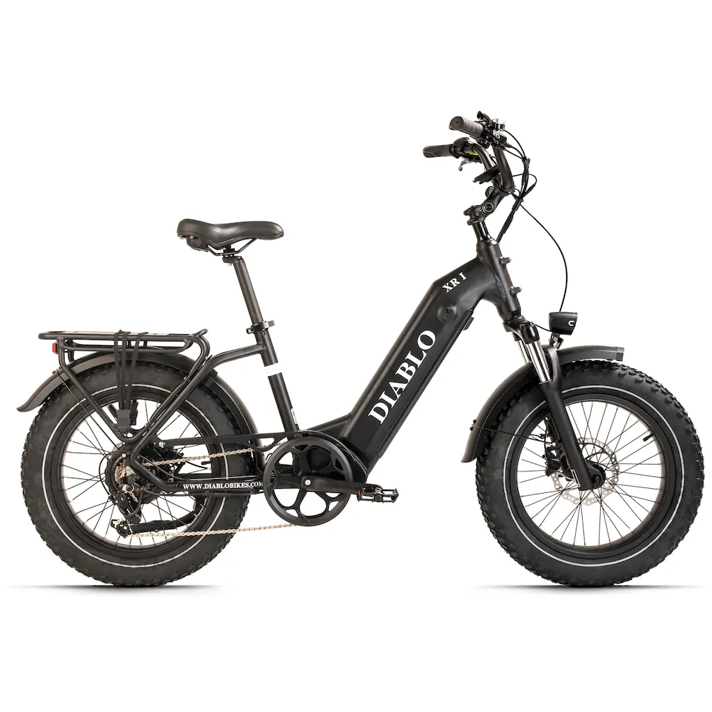 DIABLO BIKES E-Bike »XR1« 7 Gang Shimano Tourney Heckmotor 250 W Pedelec Elektrofahrrad für Damen u. Herren Cityrad