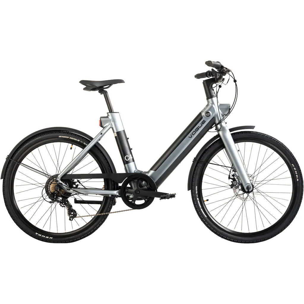 VOGUE BIKE E-Bike »C4« 7 Gang Shimano Tourney Heckmotor 250 W Pedelec Elektrofahrrad für Damen u. Herren Cityrad auf Rechnung