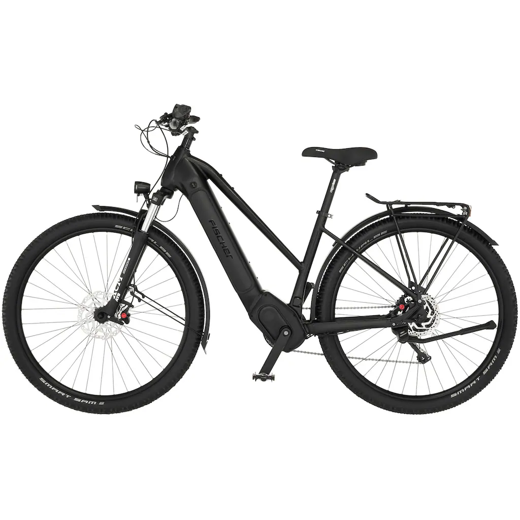 FISCHER Fahrrad E-Bike »TERRA 8.0i 45« 10 Gang Shimano Deore Mittelmotor 250 W (mit Fahrradschloss) Pedelec Elektrofahrrad für Damen u. Herren ATP auf Rechnung online bestellen Neuheiten