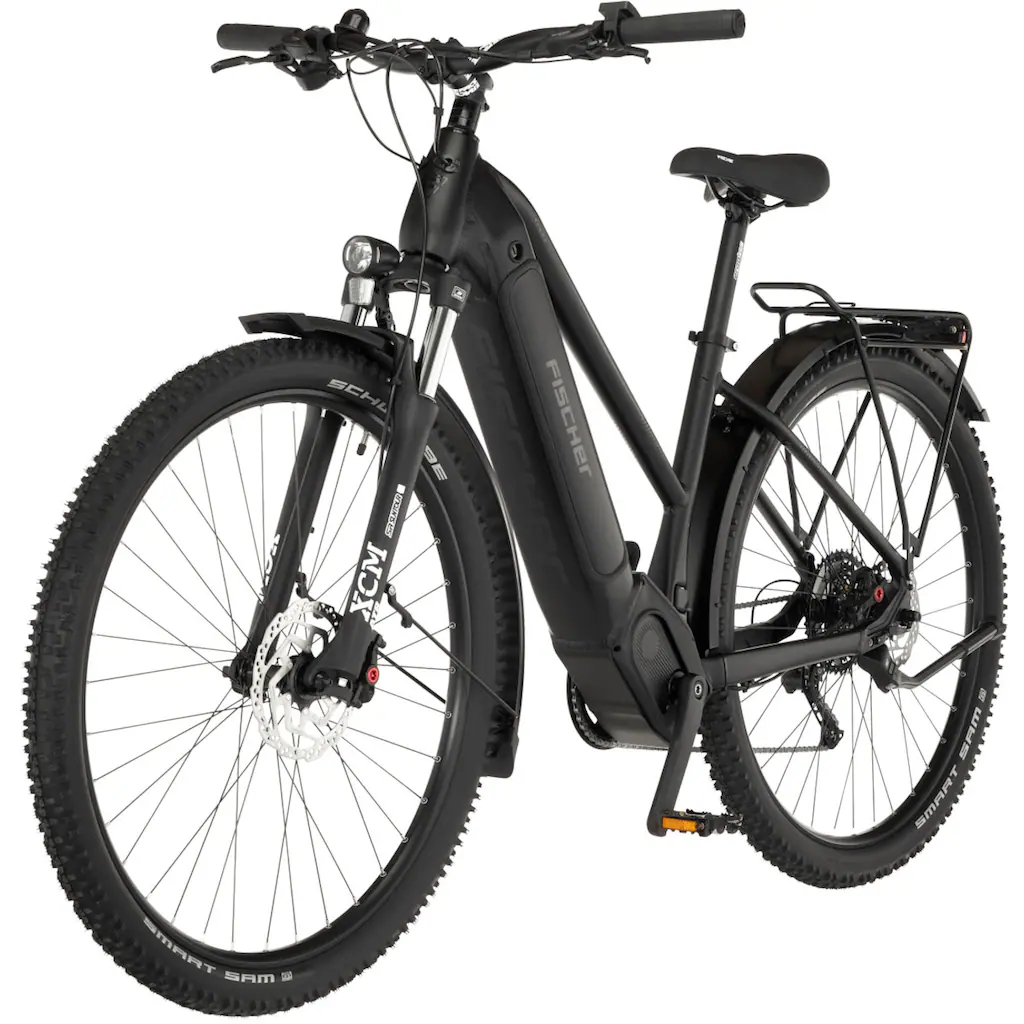 FISCHER Fahrrad E-Bike »TERRA 8.0i 45« 10 Gang Shimano Deore Mittelmotor 250 W (mit Fahrradschloss) Pedelec Elektrofahrrad für Damen u. Herren ATP auf Rechnung online bestellen Neuheiten