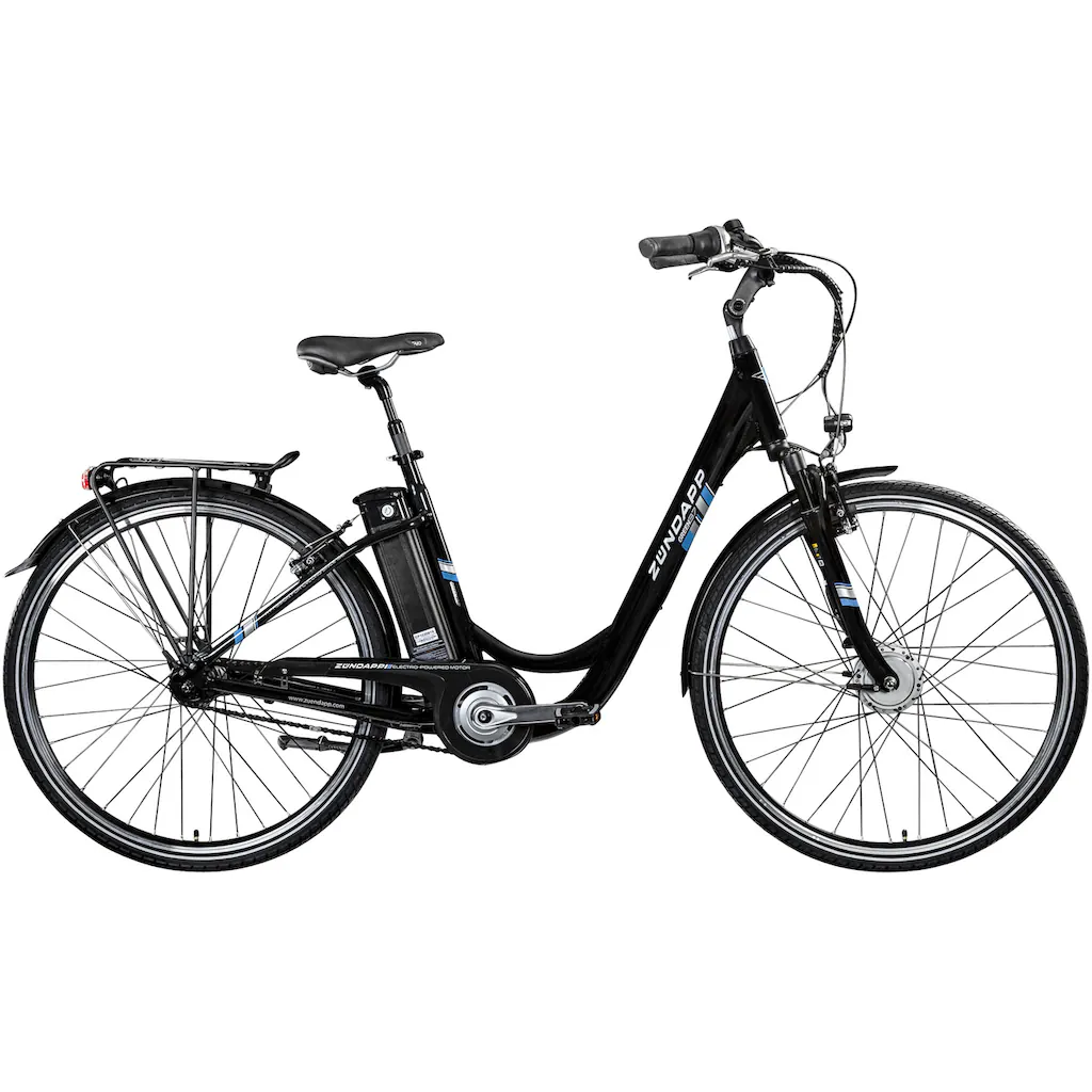 Zündapp E-Bike »Green 3.7« 7 Gang Frontmotor 250 W Pedelec Elektrofahrrad für Damen u. Herren Cityrad auf Rechnung bestellen