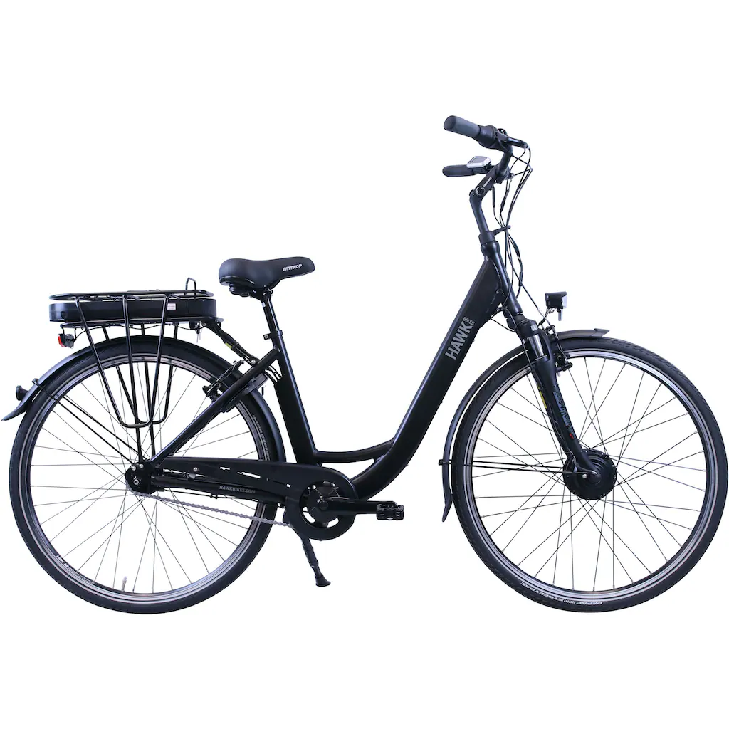 HAWK Bikes E-Bike »eCity Wave« 7 Gang Shimano Nexus 7-Gang Frontmotor 250 W Pedelec Elektrofahrrad für Damen u. Herren Cityrad auf Rechnung kaufen