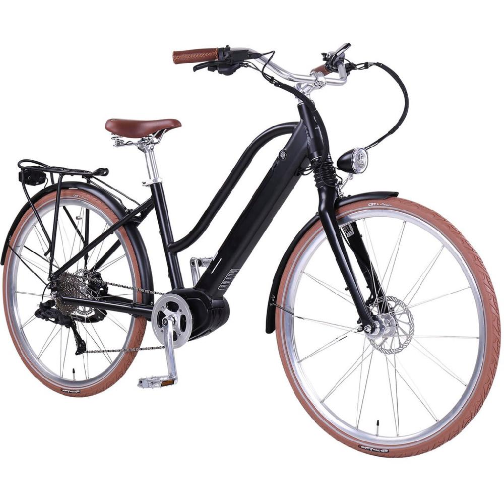 eGO Movement E-Bike »Classic 25 Cleopatra Trapez 45 cm Schwarz 28"« 10 Gang Shimano Deore Mittelmotor 250 W Pedelec Elektrofahrrad für Damen u. Herren Cityrad auf Rechnung online kaufen Tiefpreis