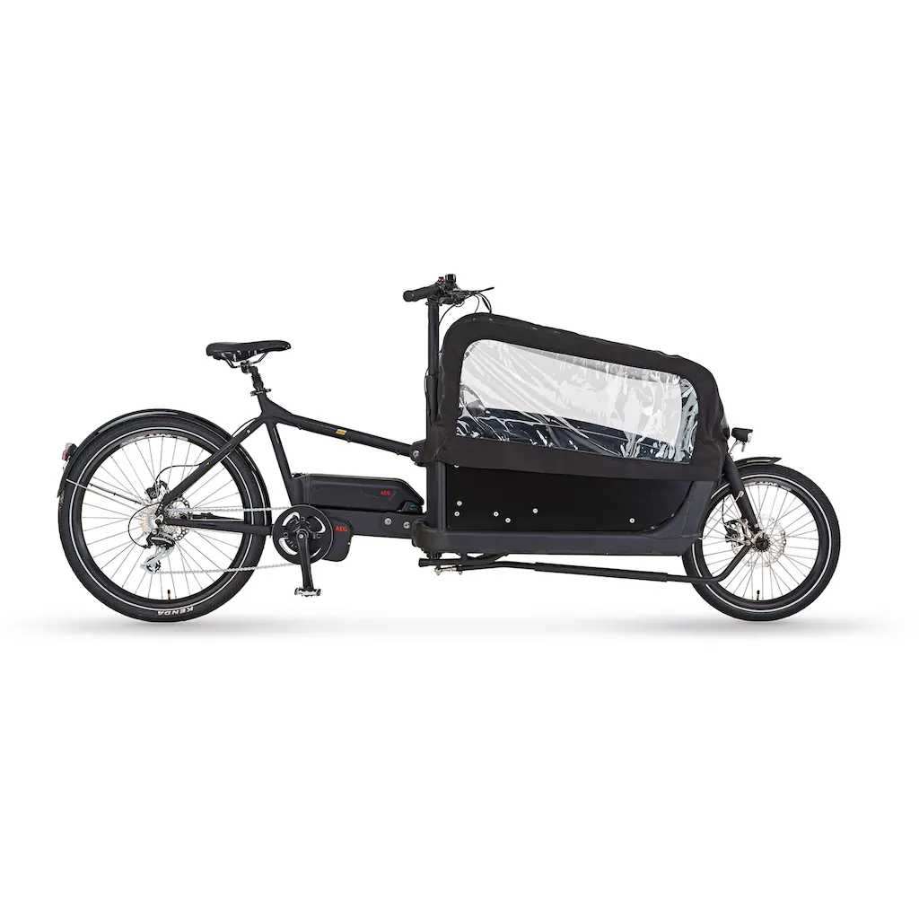 Prophete E-Bike »CARGO Plus 22.ETL.10« 8 Gang Shimano Acero Mittelmotor 250 W Pedelec Elektrofahrrad für Damen u. Herren Lastenrad