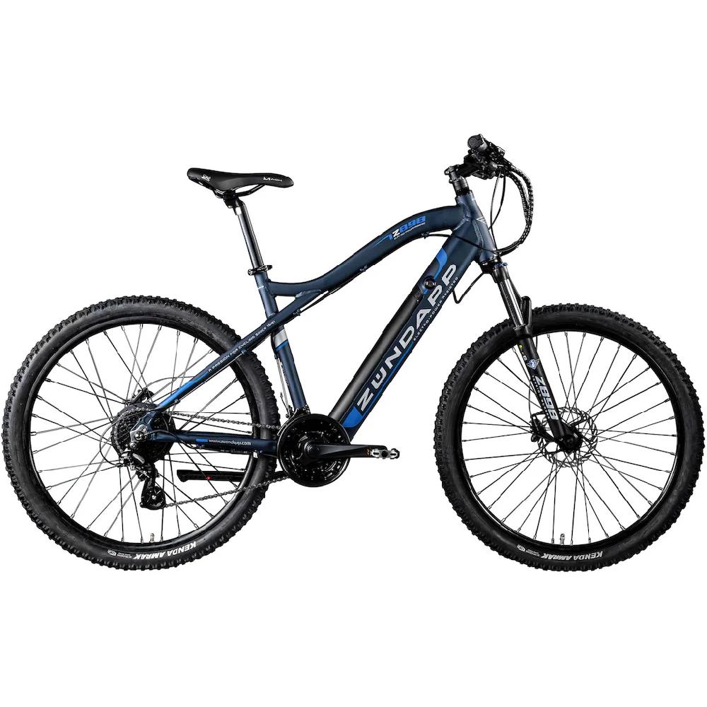 Zündapp E-Bike »Z898« 24 Gang Heckmotor 250 W E-Bike E Mountainbike 27 5 Zoll Pedelec 170 - 190 cm Hardtail MTB auf Rechnung kaufen