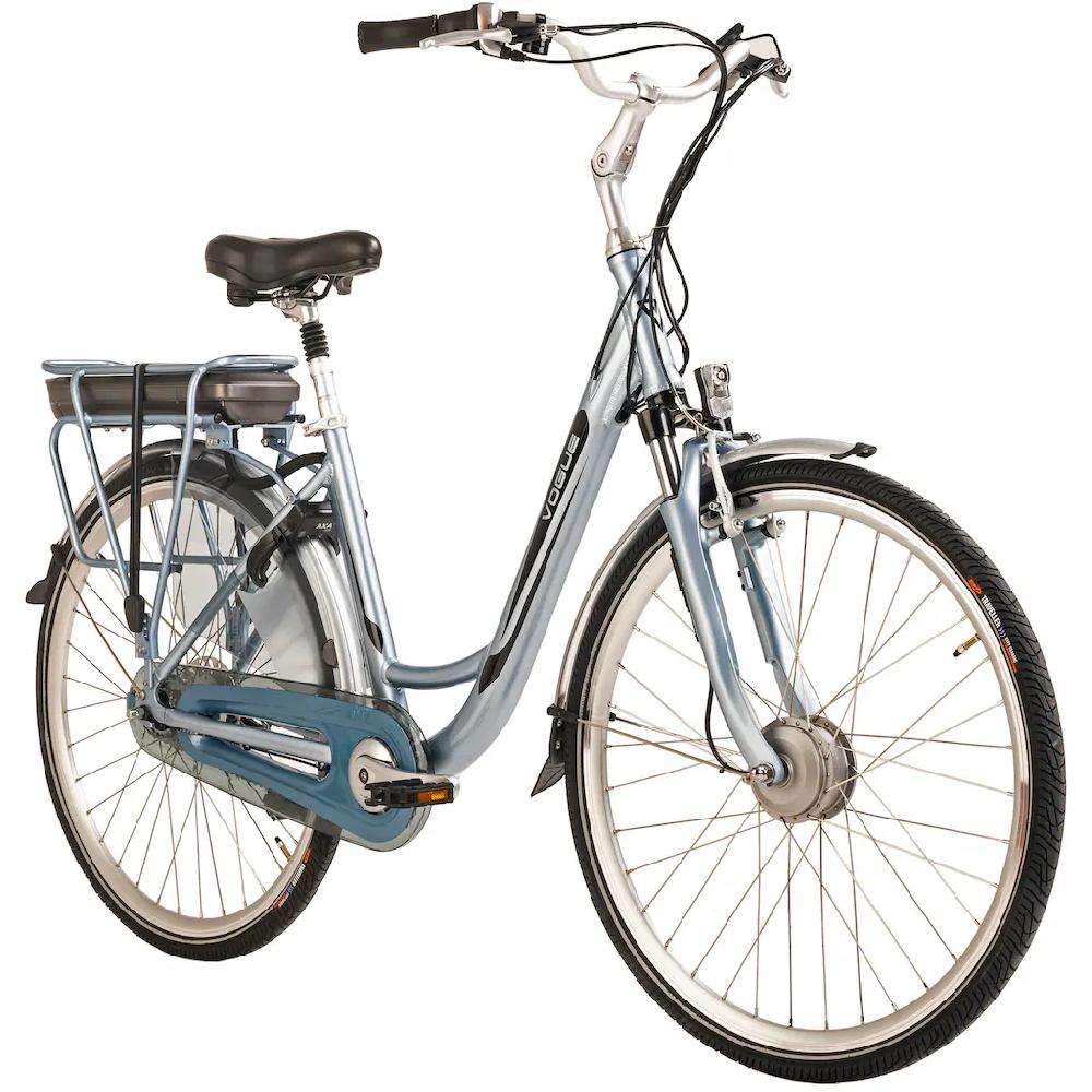 VOGUE BIKE E-Bike »Basic« 7 Gang Shimano Nexus Frontmotor 250 W Pedelec Elektrofahrrad für Damen u. Herren Cityrad Discount Store für neue Produkte