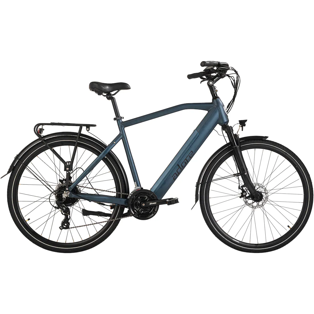 Adore E-Bike »ATR-190« 24 Gang Shimano Tourney Heckmotor 250 W Pedelec Elektrofahrrad für Herren Trekkingrad auf Rechnung