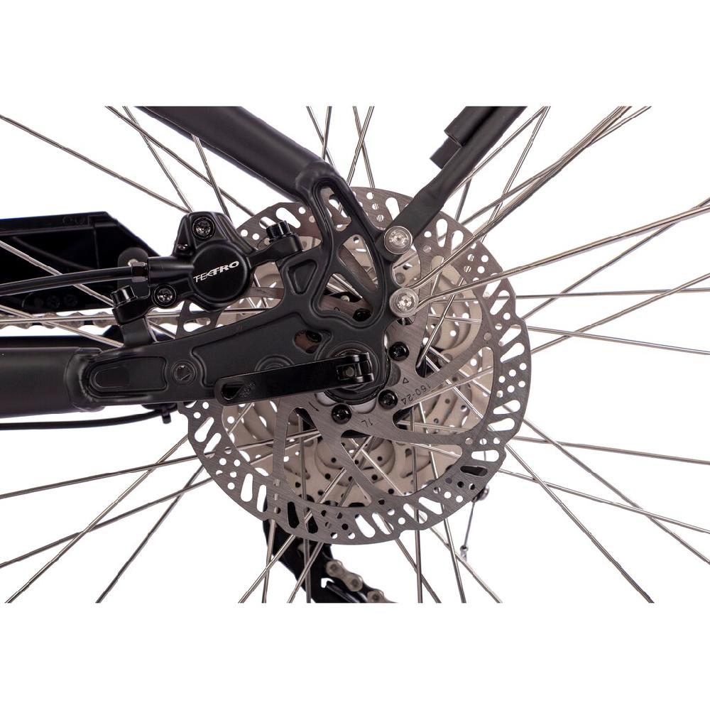 SAXONETTE E-Bike »Quantum Sport Wave« 10 Gang Shimano Mittelmotor 250 W Pedelec Elektrofahrrad für Damen u. Herren Trekkingrad auf Rechnung Super Rabatt