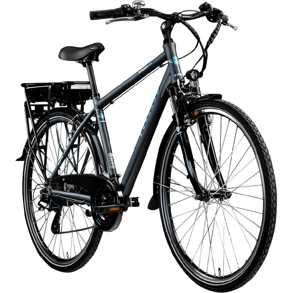 Zündapp E-Bike »Green 7.7 Herren« 21 Gang Shimano Altus Heckmotor 250 W Pedelec Elektrofahrrad für Damen u. Herren Trekkingrad Riesige Rabatte
