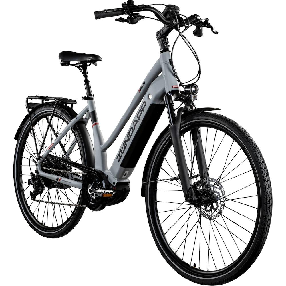Zündapp E-Bike »X400« 11 Gang Shimano Deore XT Mittelmotor 250 W Pedelec Elektrofahrrad für Damen u. Herren Trekkingrad Clearance-Verkauf