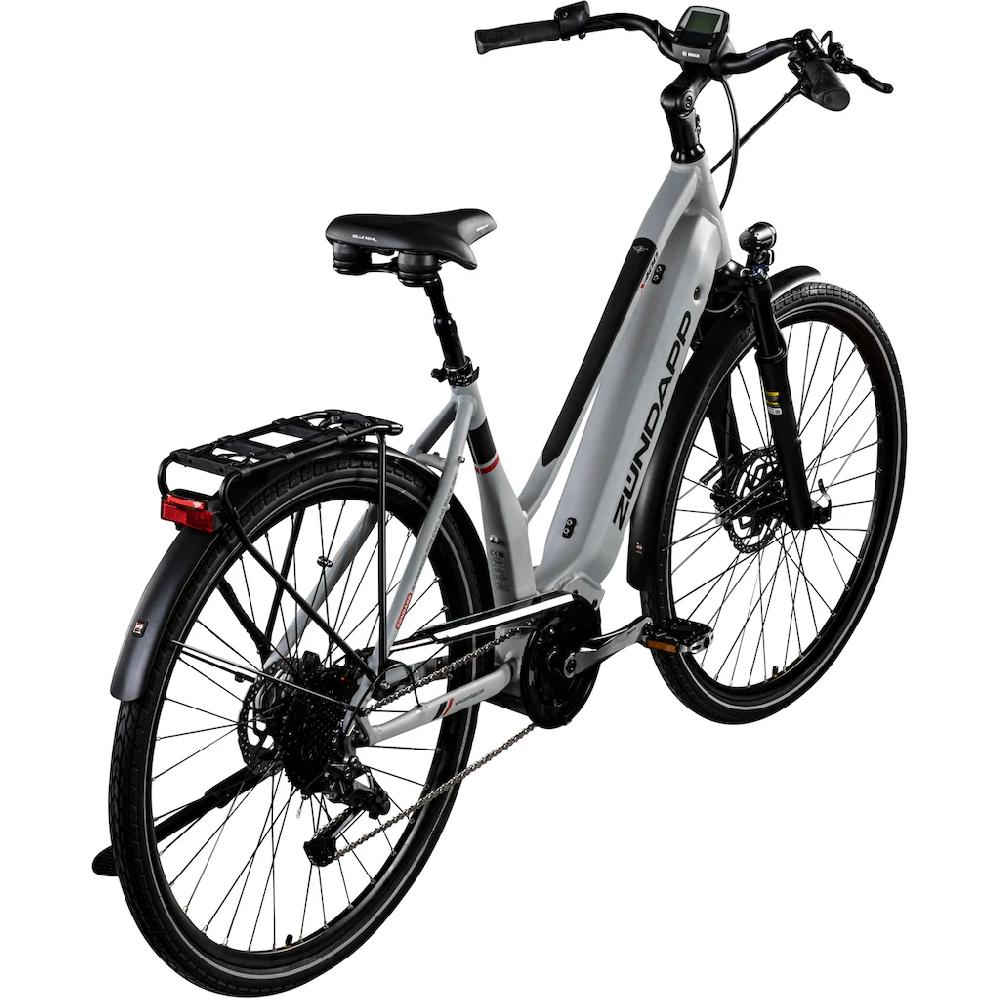 Zündapp E-Bike »X400« 11 Gang Shimano Deore XT Mittelmotor 250 W Pedelec Elektrofahrrad für Damen u. Herren Trekkingrad Clearance-Verkauf