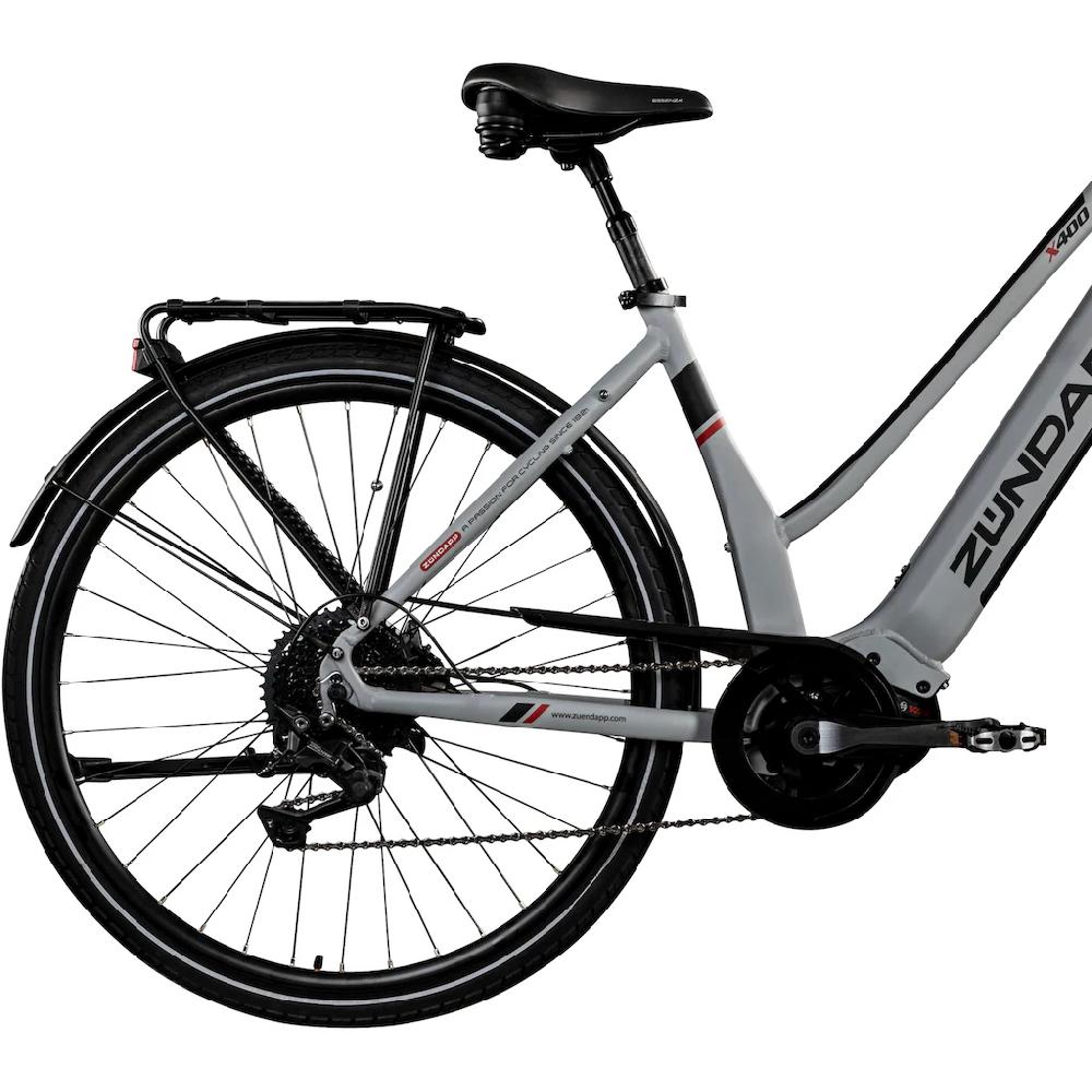 Zündapp E-Bike »X400« 11 Gang Shimano Deore XT Mittelmotor 250 W Pedelec Elektrofahrrad für Damen u. Herren Trekkingrad Clearance-Verkauf