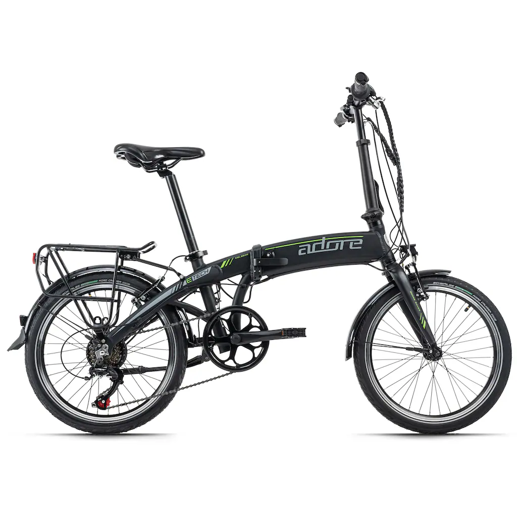 Adore E-Bike »Cologne« 6 Gang Shimano Tourney Heckmotor 250 W Pedelec Elektrofahrrad für Damen u. Herren Klapprad